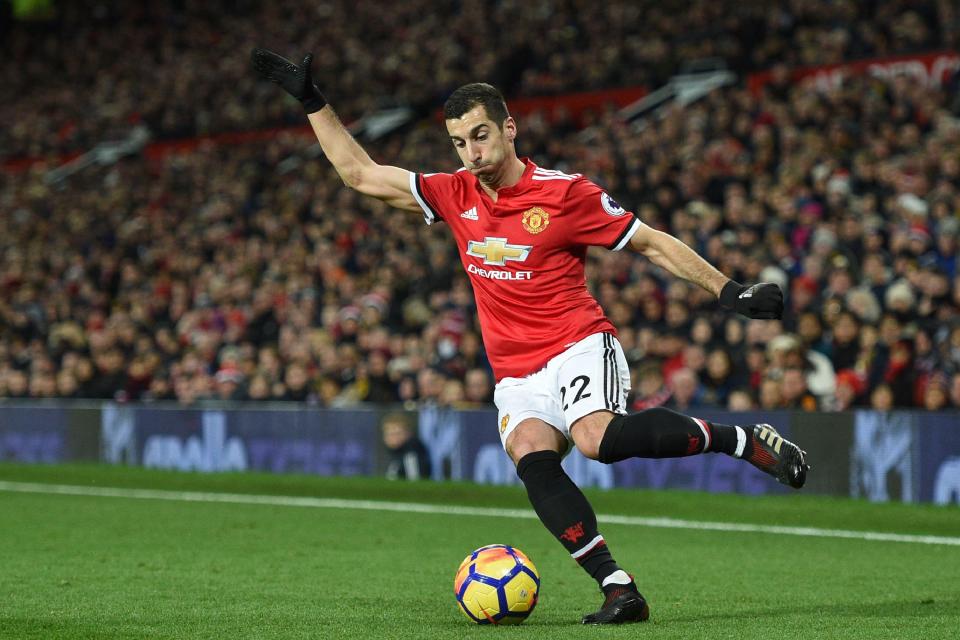 United are ready to offer cash as well as Henrikh Mkhitaryan