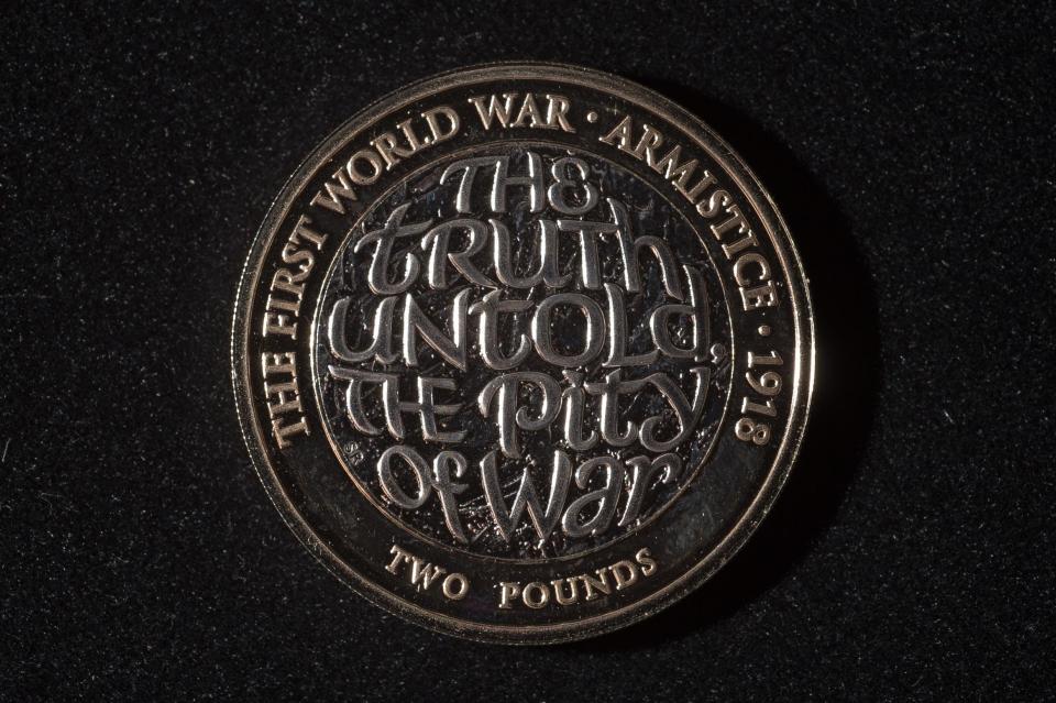 The Royal Mint is releasing a £2 coin to commemorate the end of the First World War