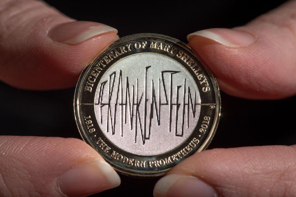 Dr Frankenstein’s monster £2 coin will mark 200 years since Mary Shelley's novel was released