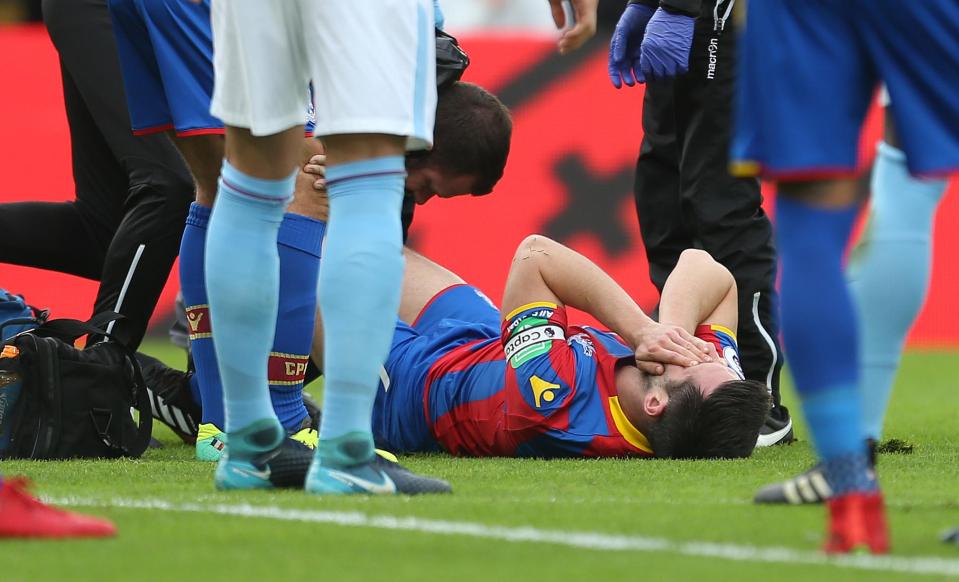  Scott Dann is out for the season with cruciate injury