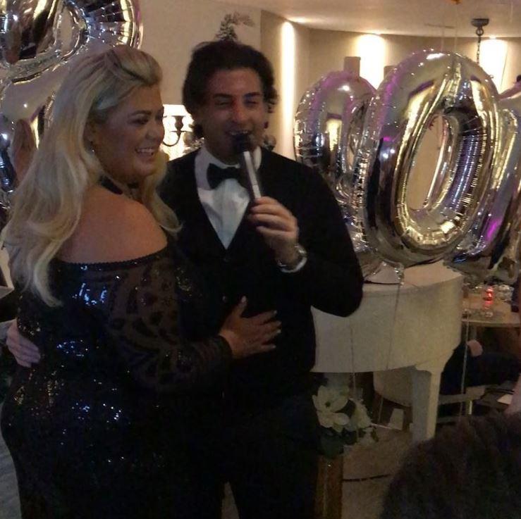  Gemma and Arg rang in the new year together in Marbs