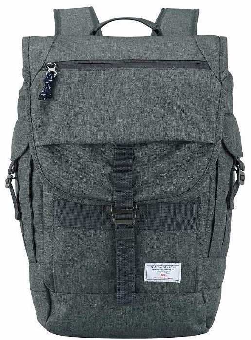  This grey backpack has been slashed from £50 to £19.95 - a saving of 60 per cent. It features a front and two side pockets