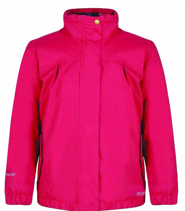  Stand out from crowd in a hot pink waterproof. This mac has been reduced from £60 to £24 - a saving of 60 per cent