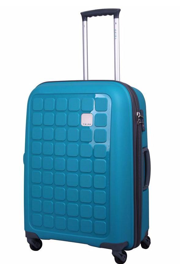  Bag yourself a bargain with this ultramarine suitcase from Tripp that is down to £59.50 from £150. The case features four wheels and can be yours for 60 per cent off the usual price