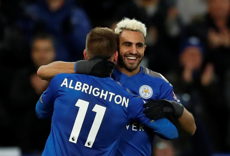 Riyad Mahrez remains a key member of the first-team at Leicester