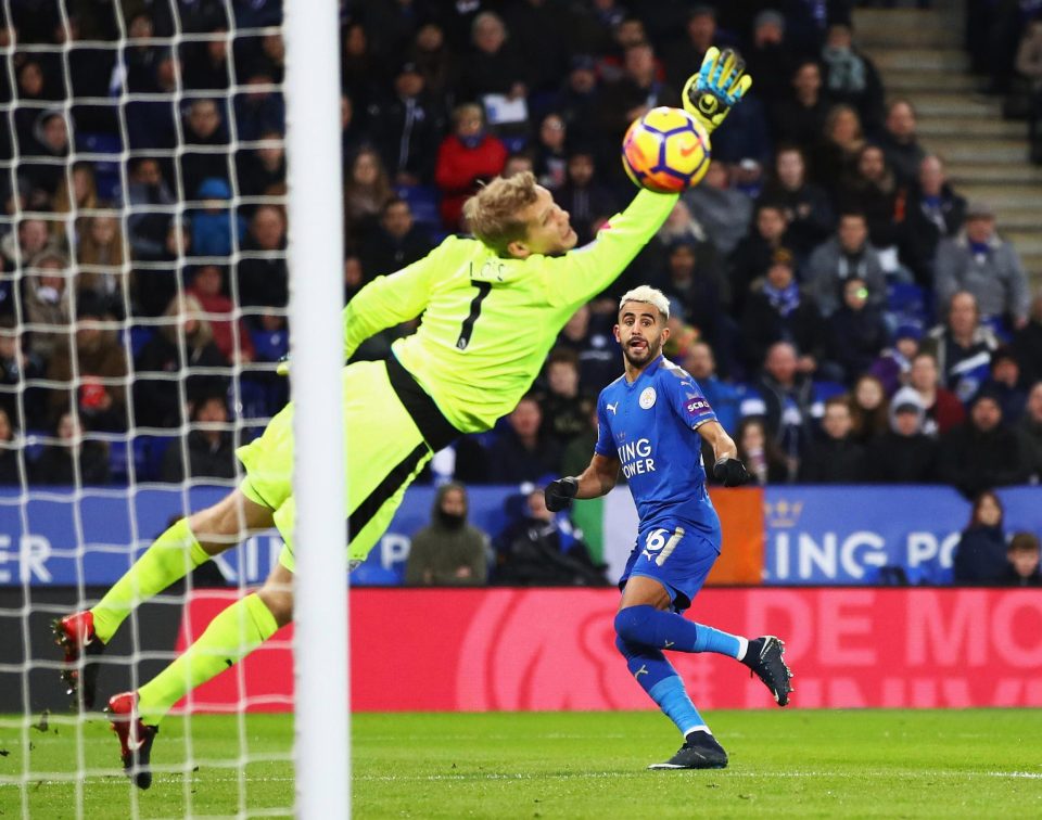  The Algerian winger is finding top form again in a Leicester shirt