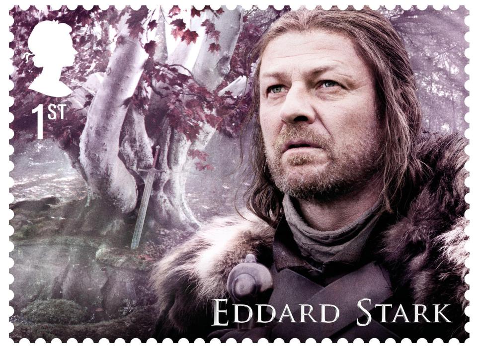  Chain mail . . . Eddard Stark played by Sean Bean