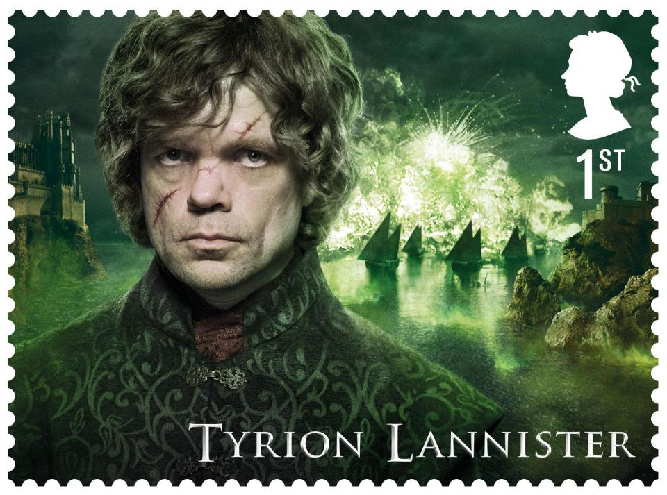  Stamp duty . . . American actor Peter Dinklage plays schemer Tyrion Lannister