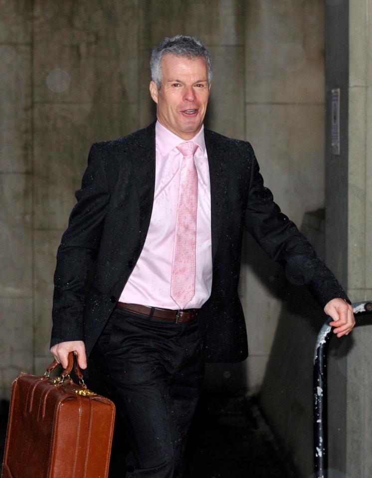  Nick Freeman will be representing Trevor Sinclair, arriving in court this morning