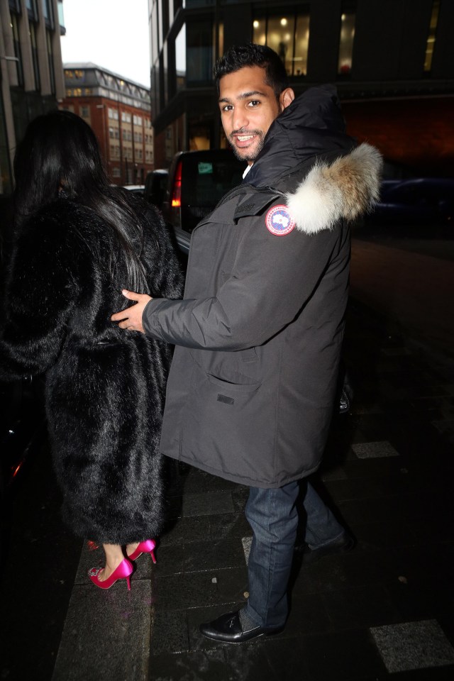 The pair looked happy and relaxed as they left their London hotel this morning