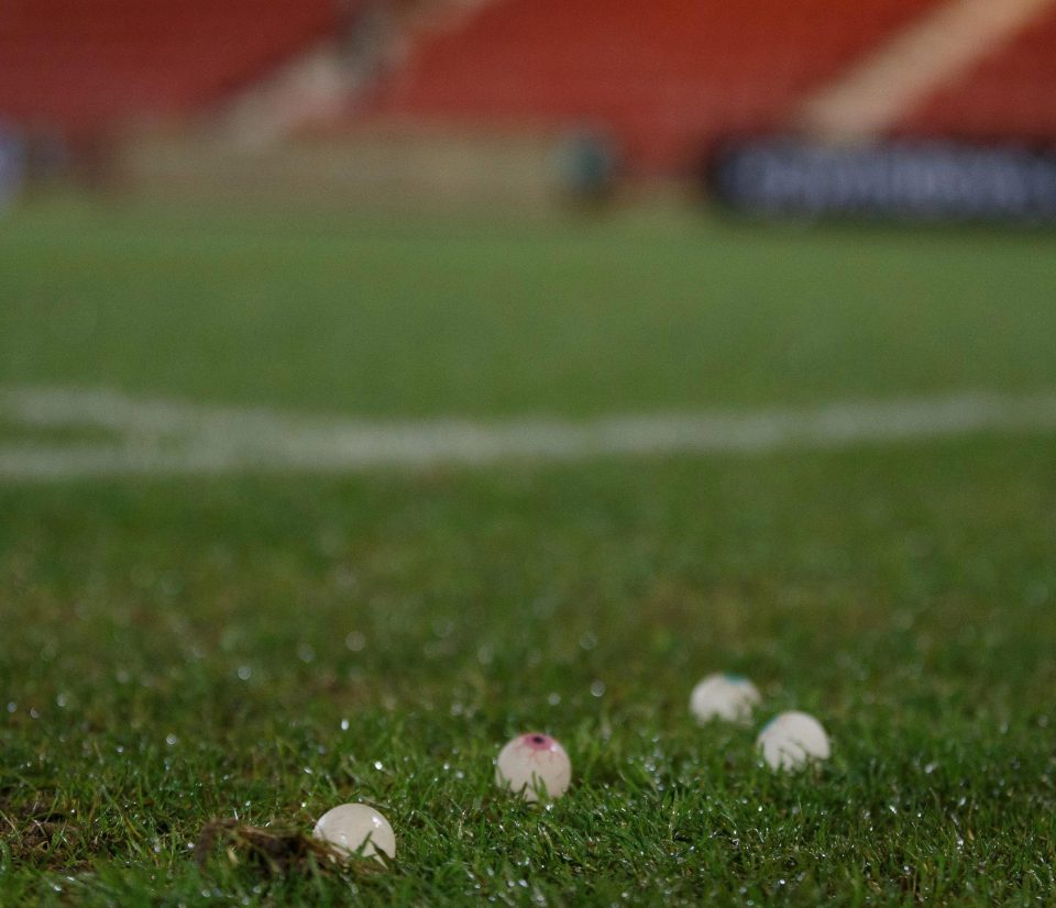  Falkirk could be in trouble with the Scottish authorities over their fans' behaviour