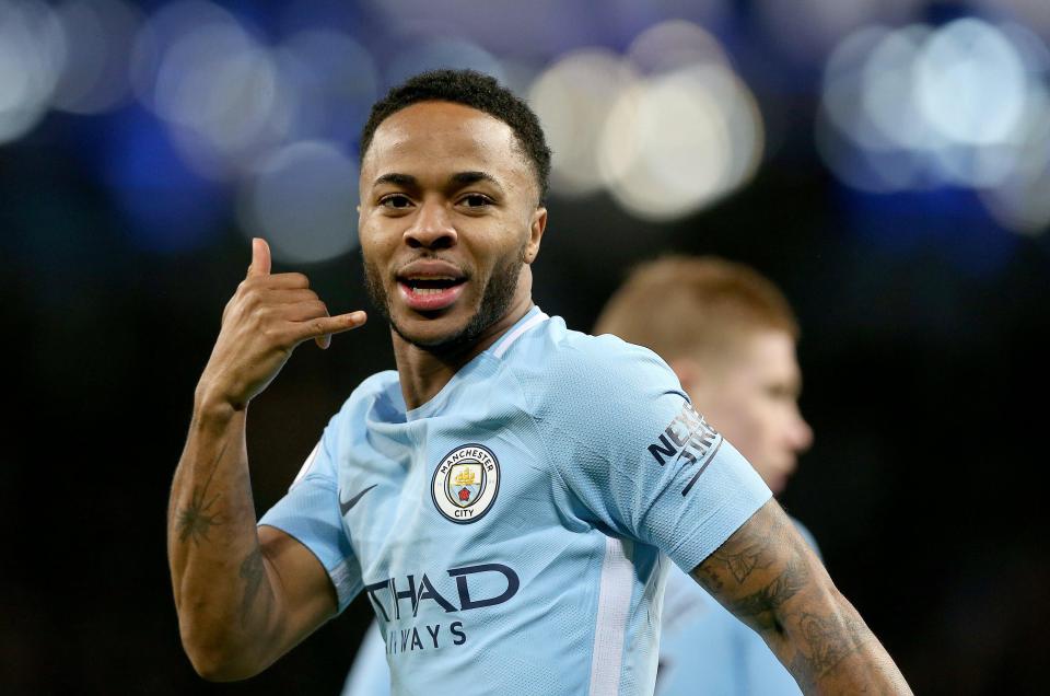  Raheem Sterling dedicated his opening goal to Gabriel Jesus