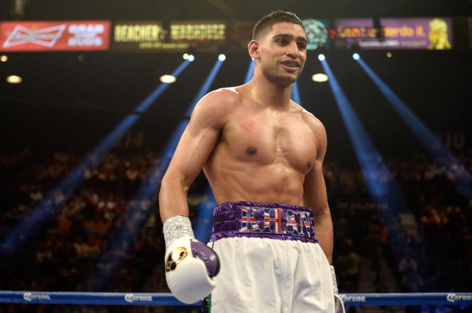 Amir Khan is set to face off against fellow Brit Kell Brook