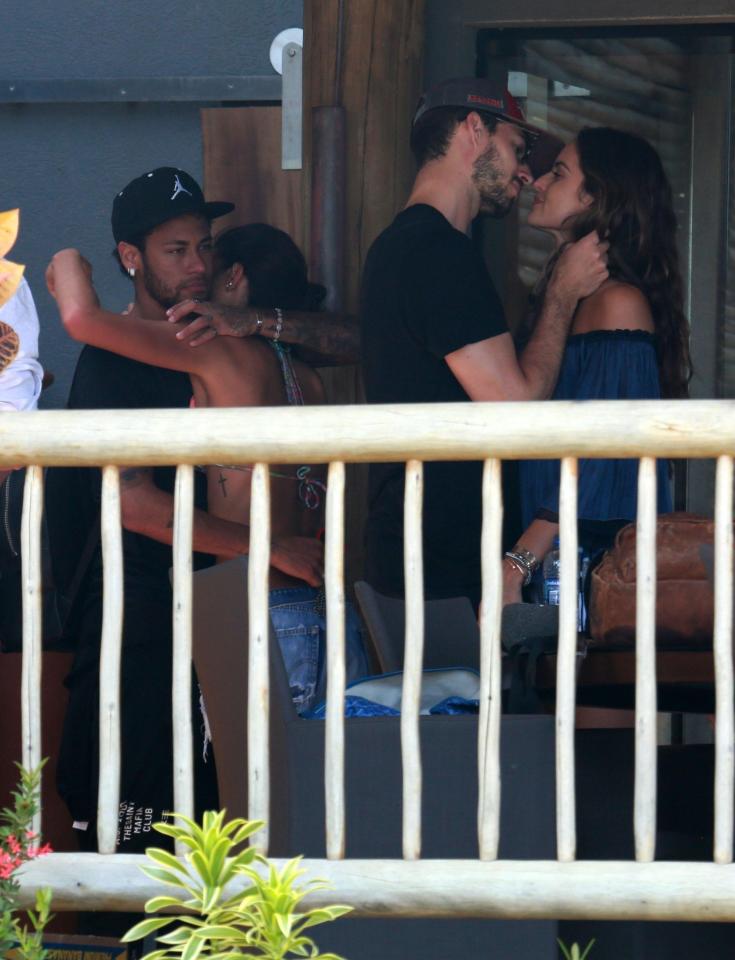 Neymar Kevin Trapp Bruna Marquezine Izabel Goulart