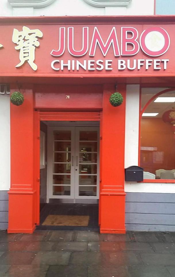  The Jumbo Chinese Buffet restaurant in Hartlepool where Scott Chapman says he was fat shamed