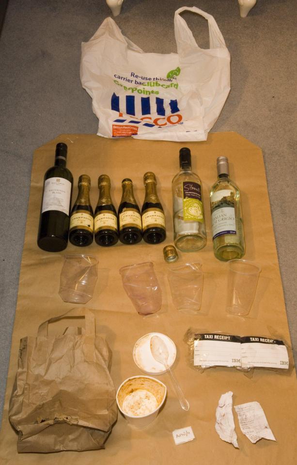  Items police seized from Worboys