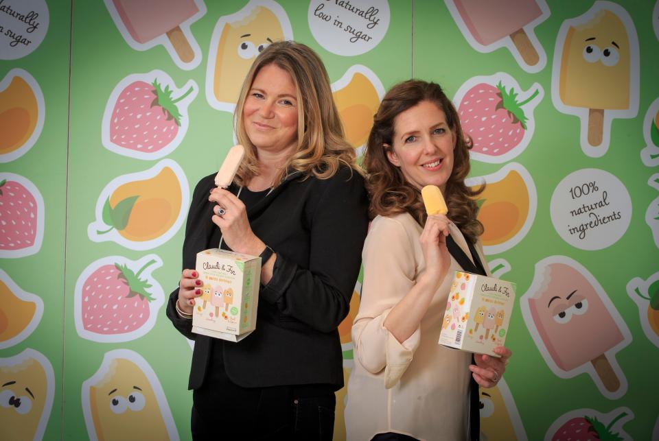  Meriel Kehoe and Lucy Woodhouse met at a mother and baby group and now run a business together selling frozen yogurt lollies