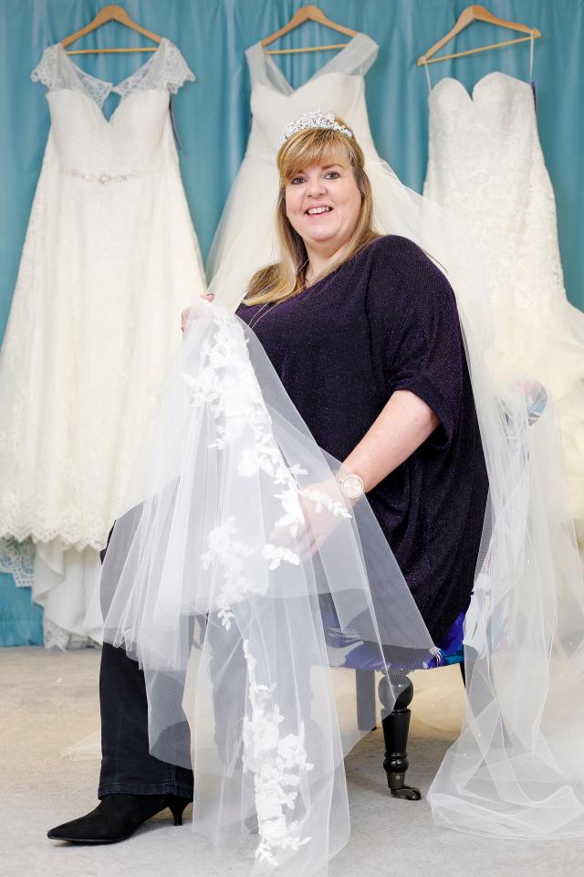  Jane Burbeary set up Celebrating Curves after struggling to find the right wedding dress for herself when she was getting married a few years ago