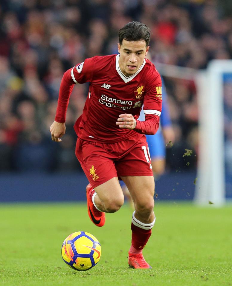  The Reds are expecting to lose Philippe Coutinho to Barcelona this transfer window