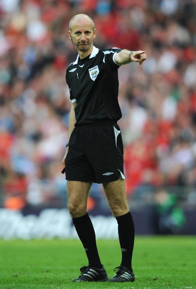  Mike Riley held talks at the Premier League Video Assistant Referee Hub Preview