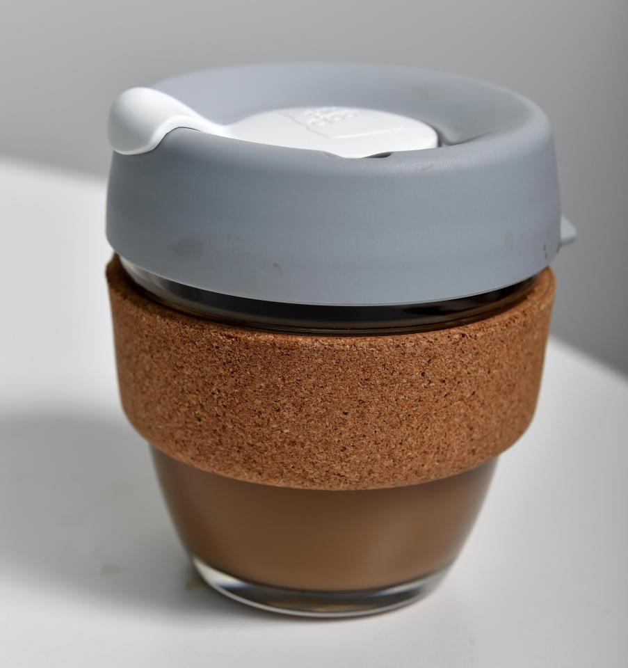 The KeepCup Cork Brew Reusable cup comes with a hipster price tag