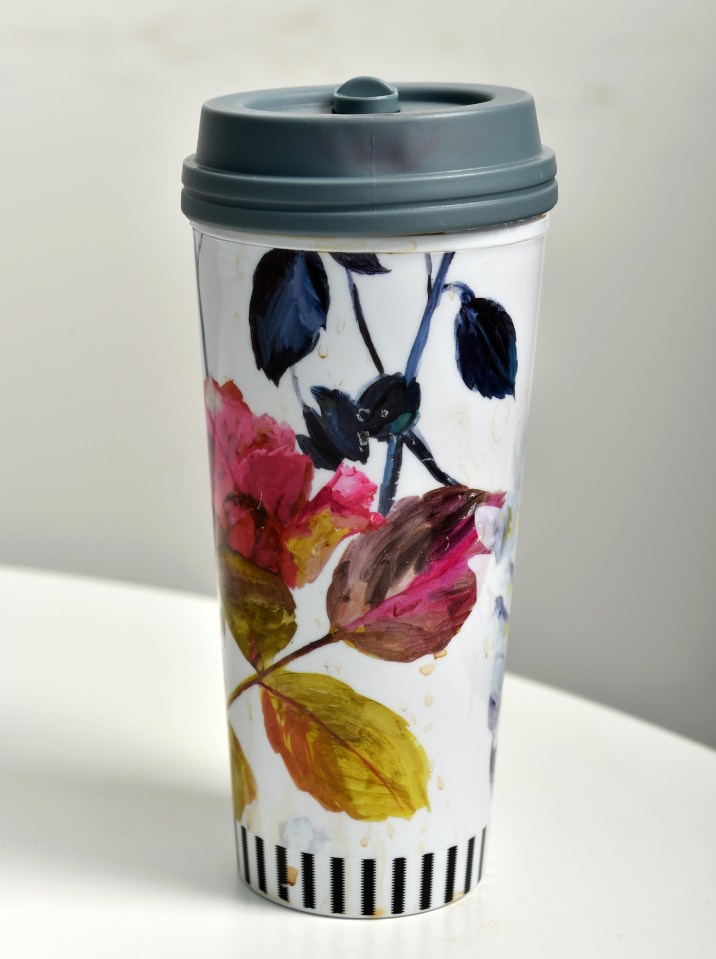 Designers Guild Travel Cup leaves a metallic taste