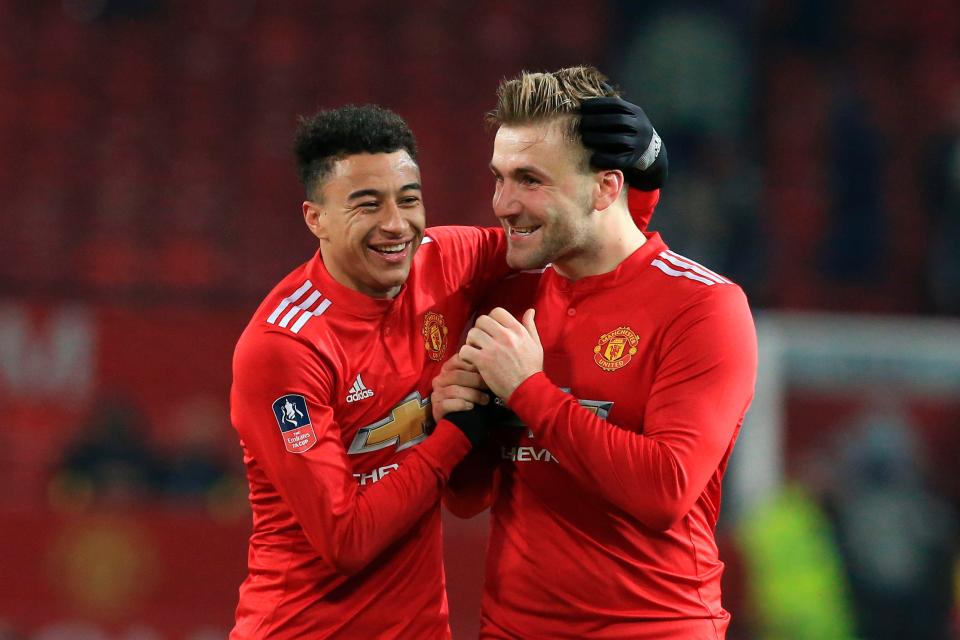 Shaw is back playing with a smile on his face at Manchester United