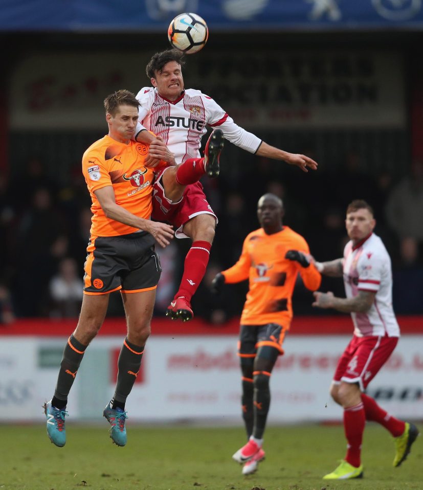  Stevenage and Reading played out a 0-0 draw at the Lamex Stadium