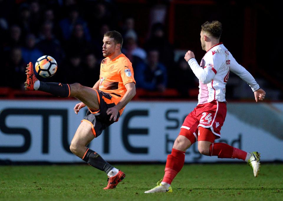  Royals ace Joey van den Berg expertly controls the ball