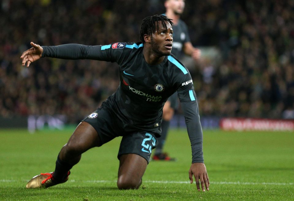 Michy Batshuayi has failed to win over Antonio Conte at Stamford Bridge this season