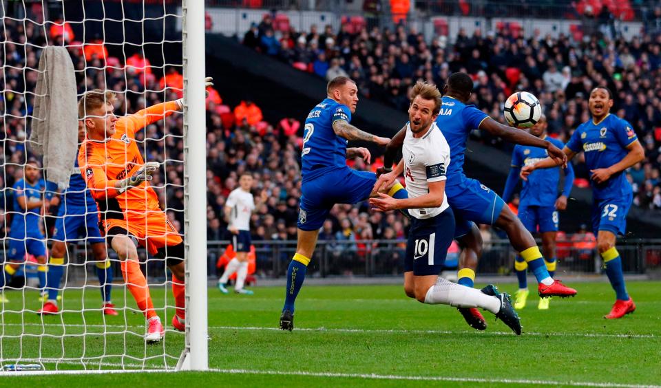 Tottenham dominated possession, but failed to find an early breakthrough