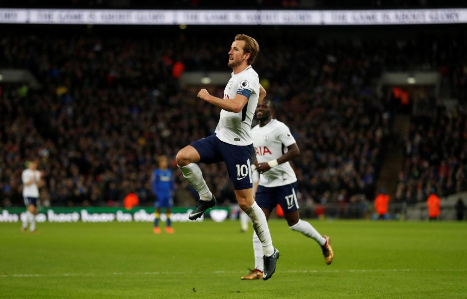 Harry Kane scored two in two minutes to gift Tottenham the win