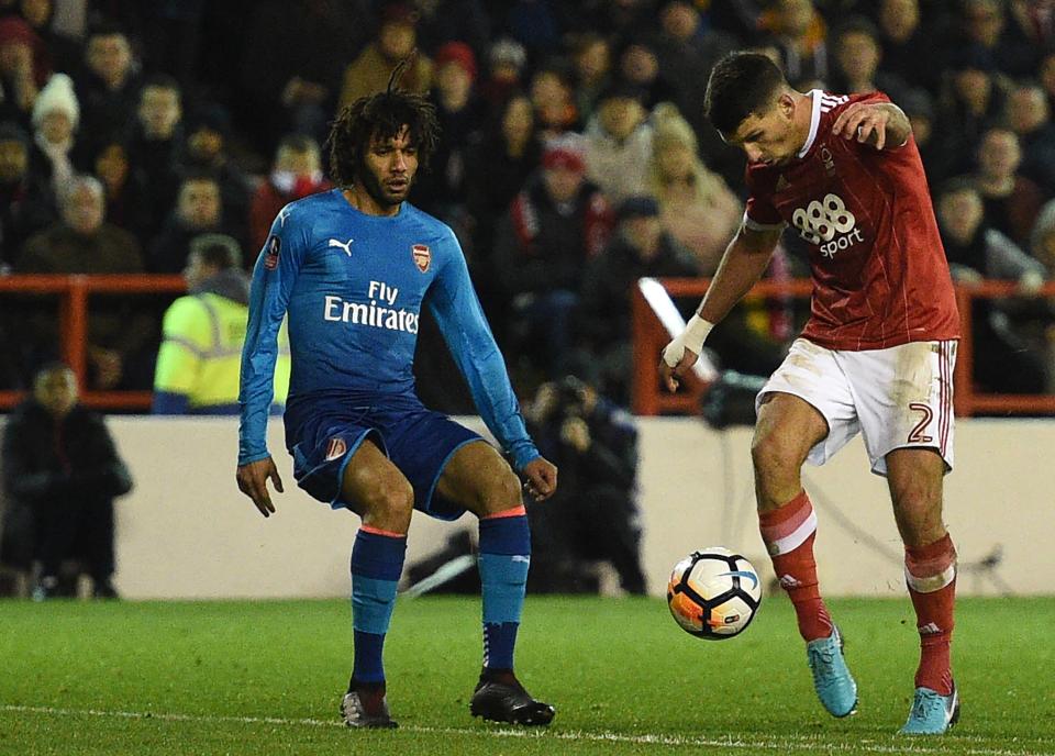 Eric Lichaj cracked home a superb volley to put Nottingham Forest 2-1 up in their FA Cup clash