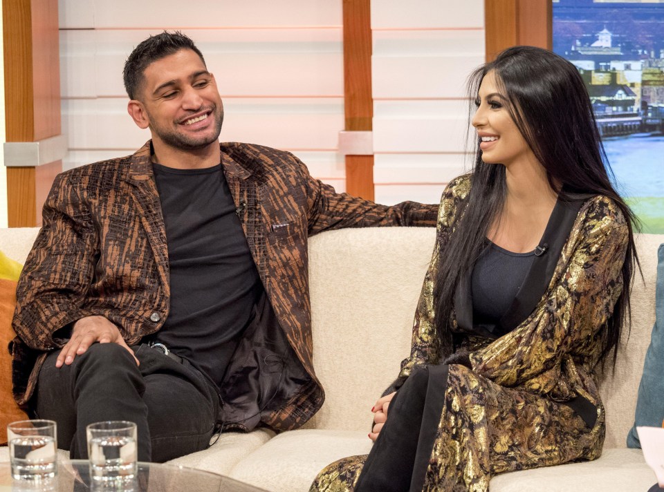 Speaking at 8.30am, Amir told Piers Morgan and Susanna Reid his 'little break' from Faryal had helped mend their relationship