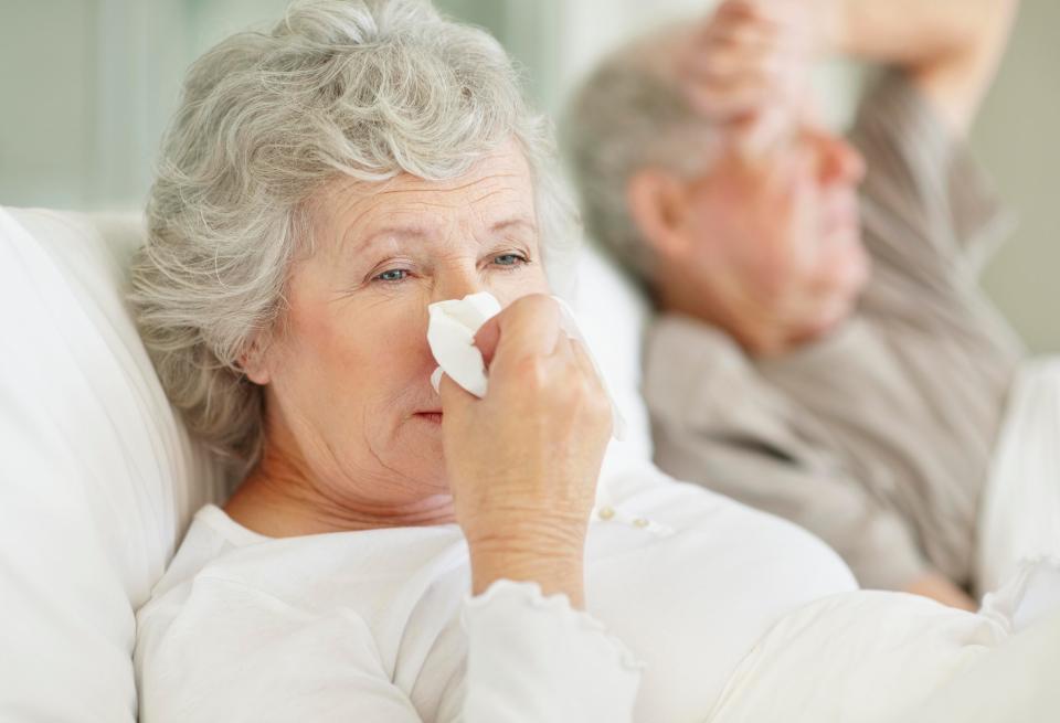 The elderly are also in a high risk group as their immune systems are weaker