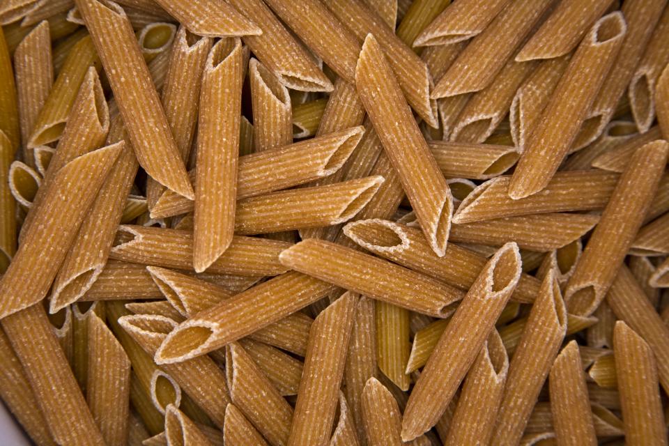  Amanda says brown pasta is a great source of fibre