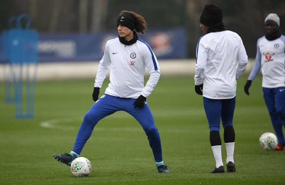  Benchwarmer David Luiz could get a chance to impress