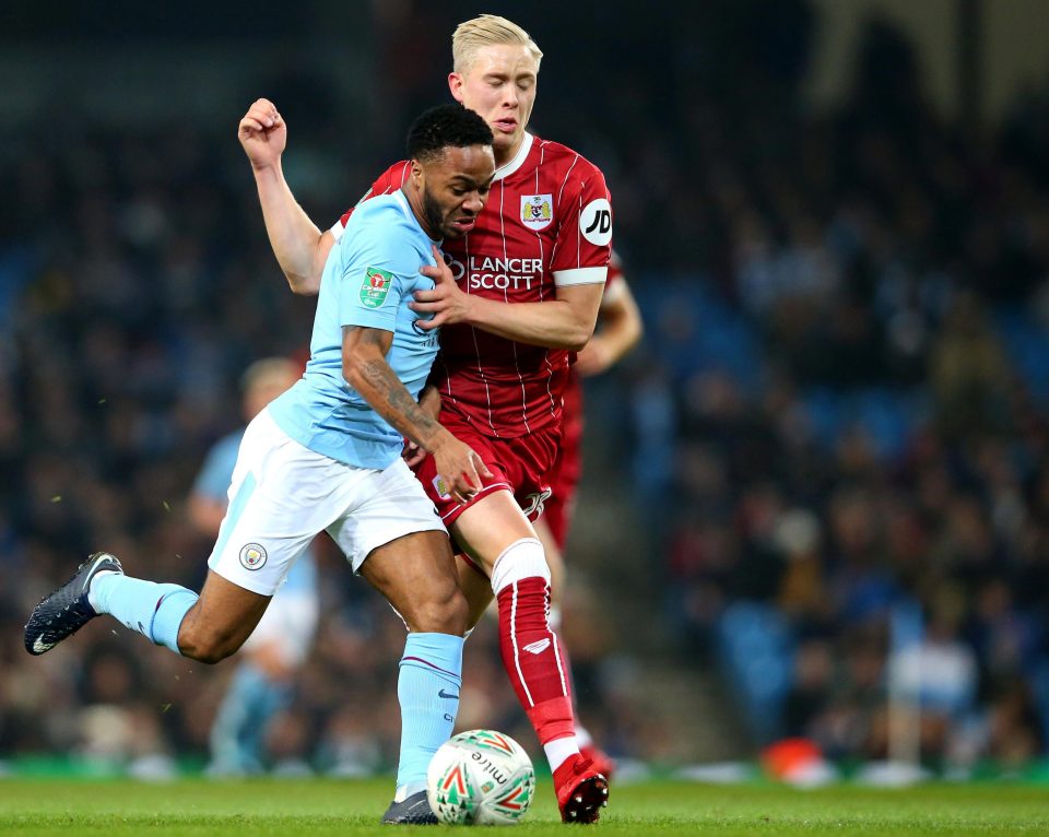  Manchester City fans passed up on the chance to see Raheem Sterling