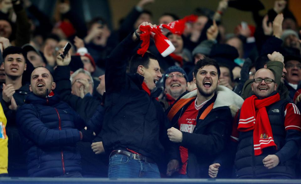 The Ashton Gate faithful will be hoping to cheer their men onto another giantkilling tonight