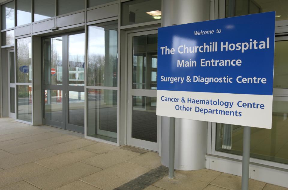  Cancer patients are being denied timely chemotherapy at Churchill Hospital in Oxford