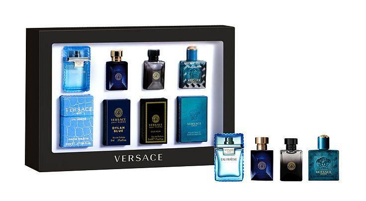  Sniff out a designer saving with Versace Men’s 20ml Miniature Gift Set, at Boots