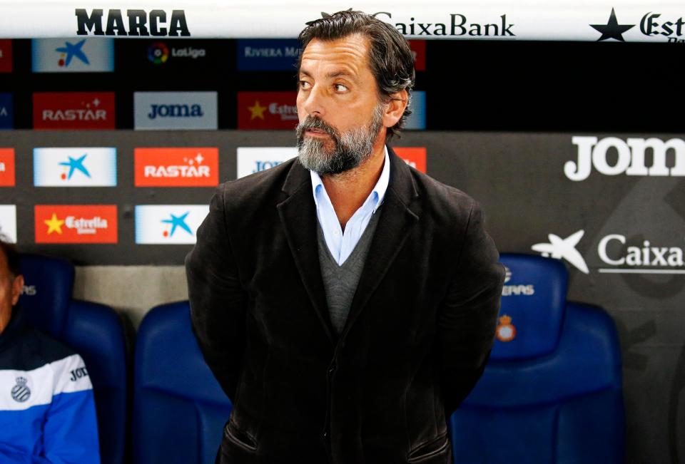  Quique Sanchez Flores took Espanyol to eighth place n La Liga last season