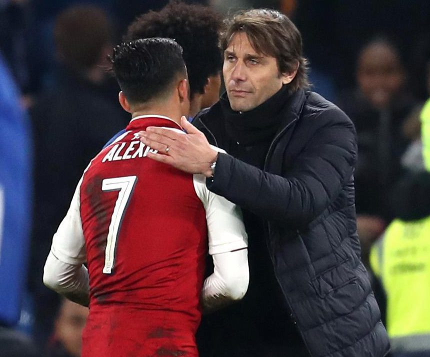  Antonio Conte could come in with a bid for Alexis Sanchez