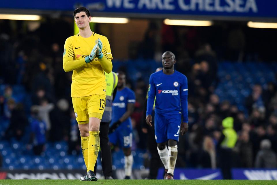 Thibaut Courtois could be about to agree a new deal with Chelsea