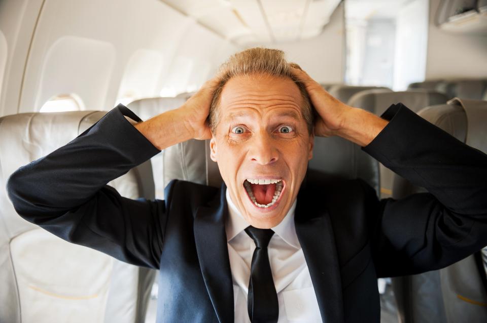  Stress is actually more of a risk to your healthy than flying