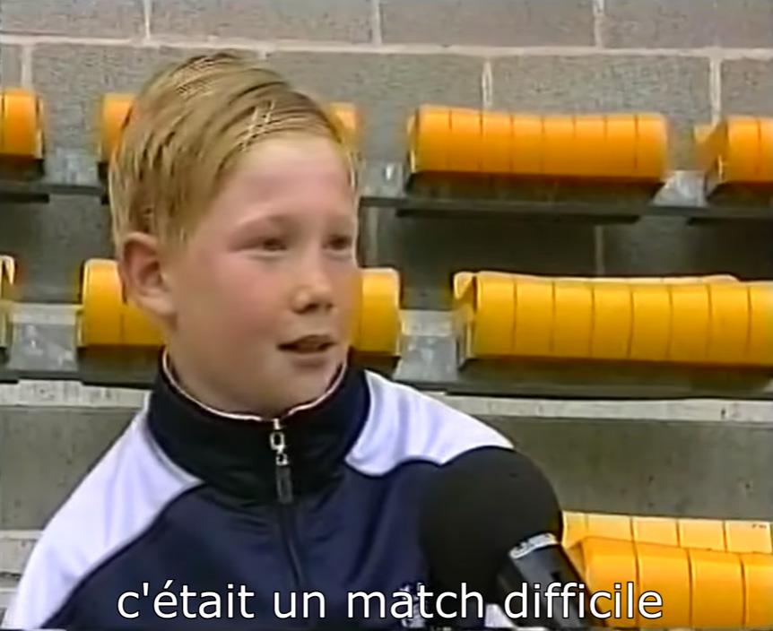  A young KDB gives his first ever interview