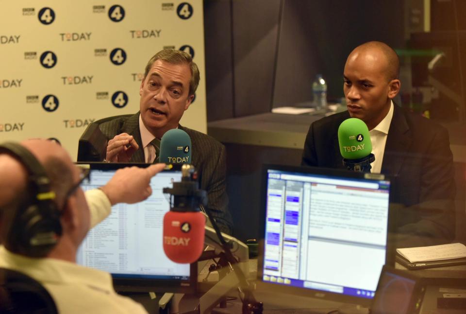 Rare Brexiteer... just 3.2% of interviewees on Radio 4's flagship new show, Today, were anti-EU, despite consistent public support for EU withdrawal throughout this time