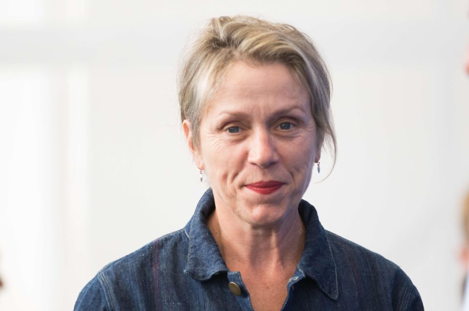  Frances McDormand is a multi-award-winning actress, including a previous Oscar