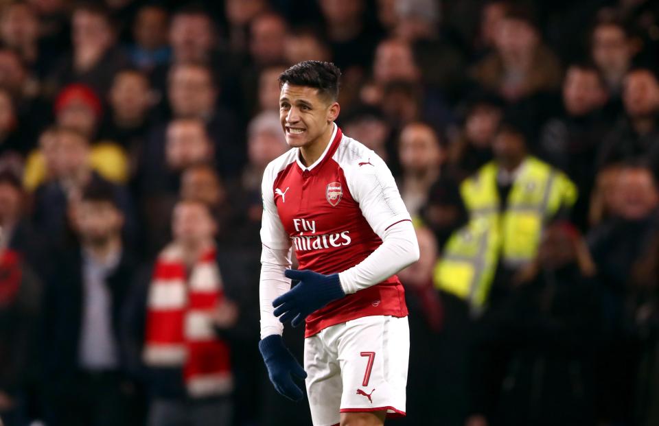  Alexis Sanchez is at the centre of a transfer tug of war between Manchester United and Chelsea