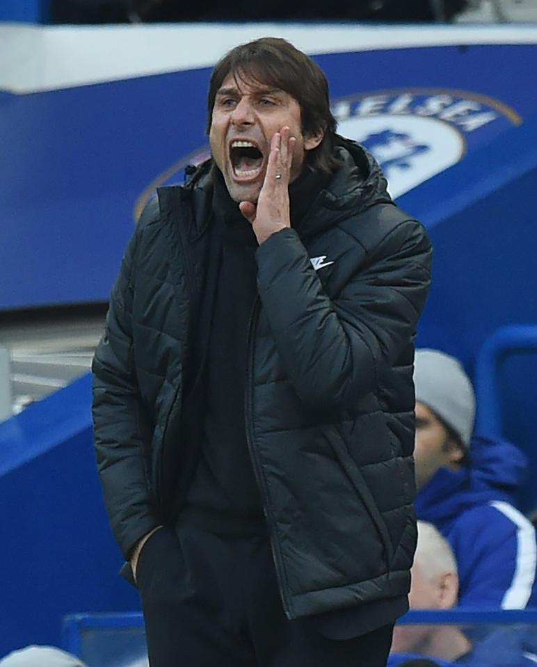 Antonio Conte has been forced to rest some of his forward players because of fatigue